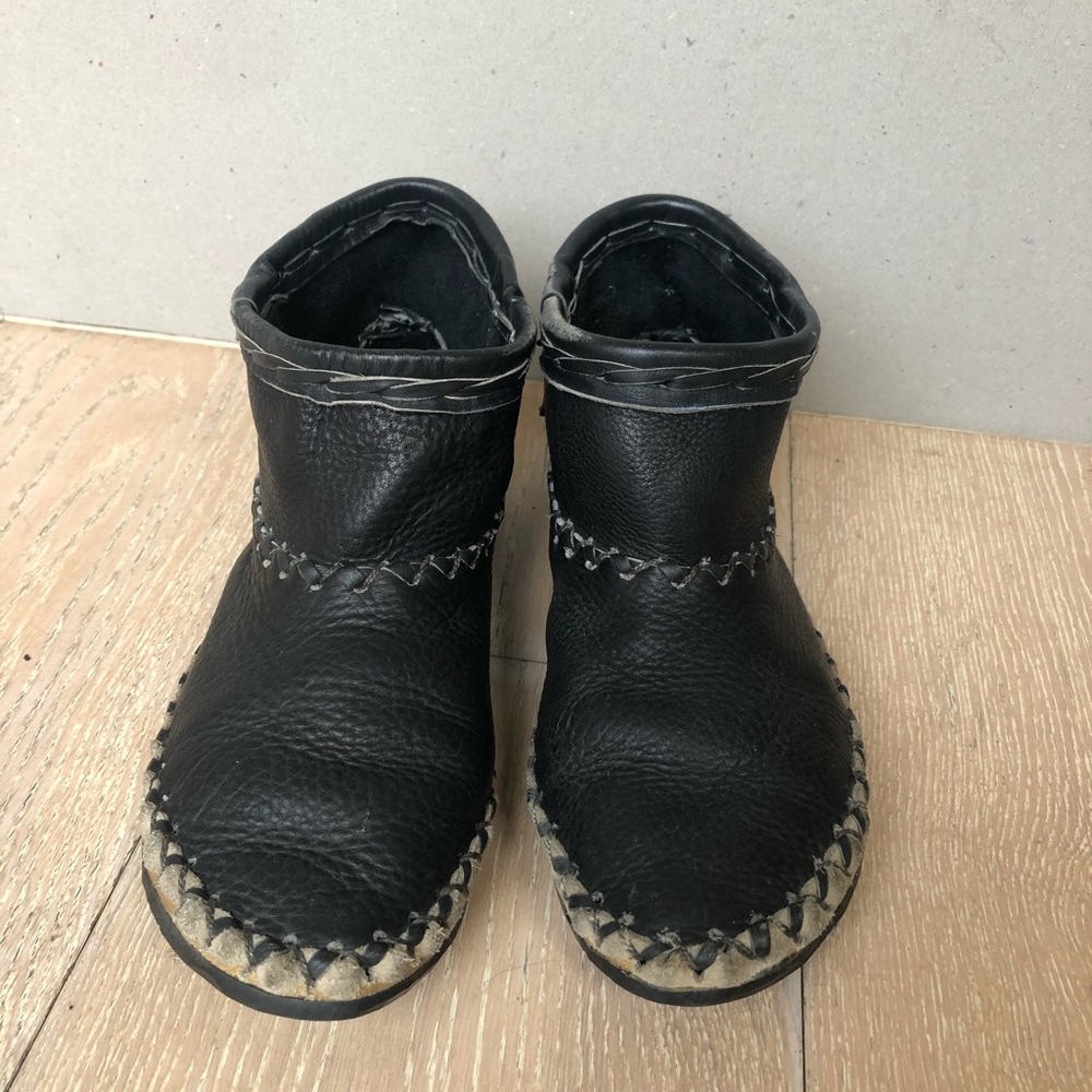 Beatrice Valenzuela Botín Moccasin Booties Leather